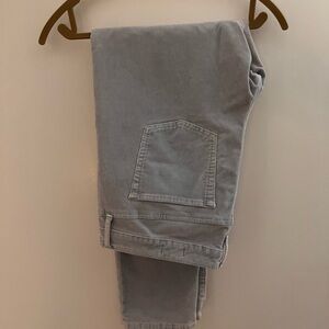 Light Gray Corduroy Pants